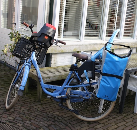 B3bag – De extra grote waterdichte fietstas op wielen – Speciale familiefietsen, (elektrische) loopfietsen en op wielen